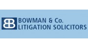 Bowman & Co Litigation Solicitors