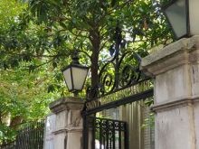 Main Entrance of St Brides Church, London